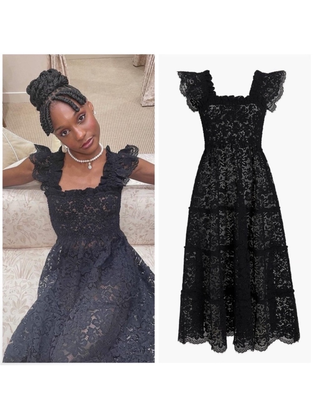 Hill House The Lace Ellie Nap Dress Best Seller
Size Size XS​​​